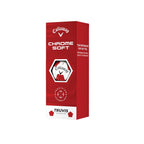 Callaway Golf 2022 Chrome Soft Golf Balls, Whitered Truvis