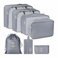 Jd Fresh 7 Pieces Travel Organizer Pouches/Packing Cubes/Travel Essentials For Women Luggage/Space Saver Bags For Clothes/Toilet