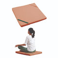 The White Willow Harmonyflow Yoga Zen Square Seat Cushion For Meditation & Yoga  Standard Size, Supportive Foam With Soft Washa