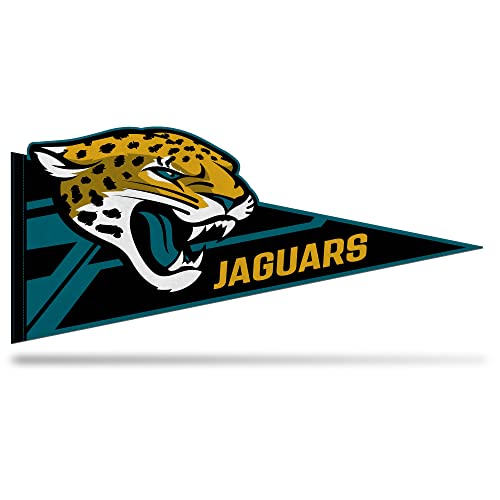 Rico Industries Nfl Football Jacksonville Jaguars Soft Felt Pennant - Ez To Hang - Home D  Cor (Game Room, Man Cave, Bed Room)