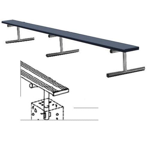 7.5' Permanent Bench W/O Back (Colored)