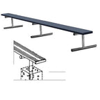 7.5' Permanent Bench W/O Back (Colored)