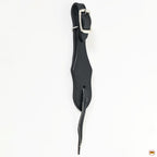 Hilason Black 3/4'' Slobber Straps For Rein-Water Loop Ties Quick Change Buckle Black  Slobber Straps  Slobber Straps For Horses