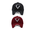 Cap For Men And Women Virat Cotton Blend Cap Use For Sports Cricket All Outdoor Indoor Activities (Black V Maroon V)