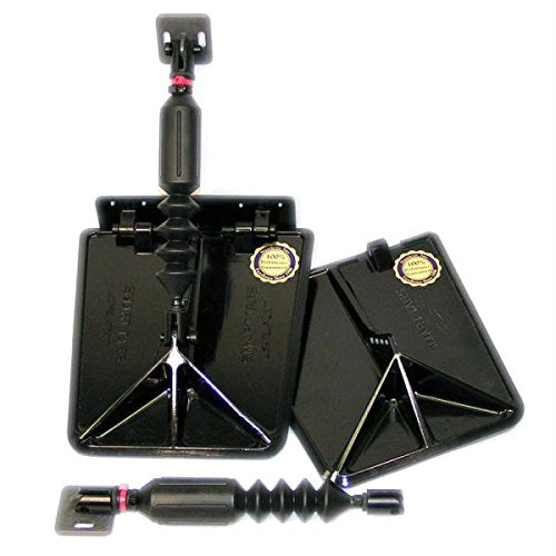 Nauticus Sx9510-30 Smart Tab Sx Trim Tabs F/13-15 Boat W/30-40Hp - Black