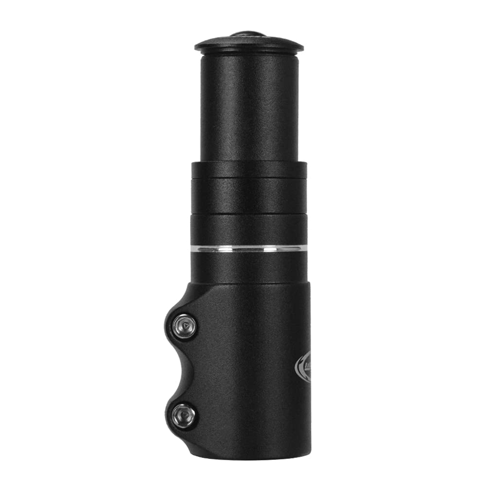 LITEONE Bike Stem Riser Bike Fork Stem Extender Bicycle Handlebar Raiser Head Up Adapter Suitable for Mountain Bike, Road Bike, 