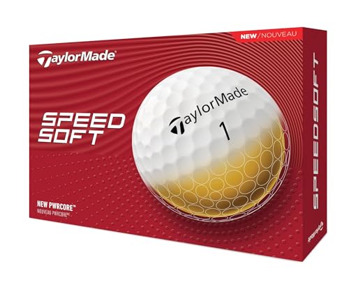 Taylormade Golf Speedsoft Golf Balls One Dozen