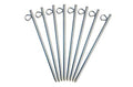 14'' Industrial Outdoor Party Tent Stakes And Ground Stakes (8)