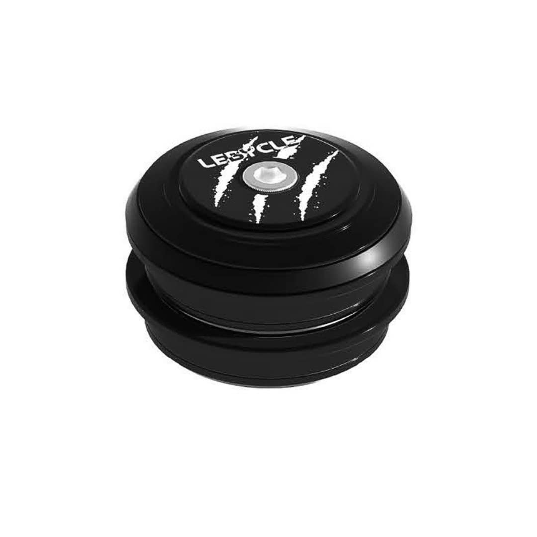 Juscycling 44/44mm Bike Headset, ZS44 Zero Stack, with Sealed Bearings for 1 1/8    (28.6mm) Straight Fork Steering Tube, Headse