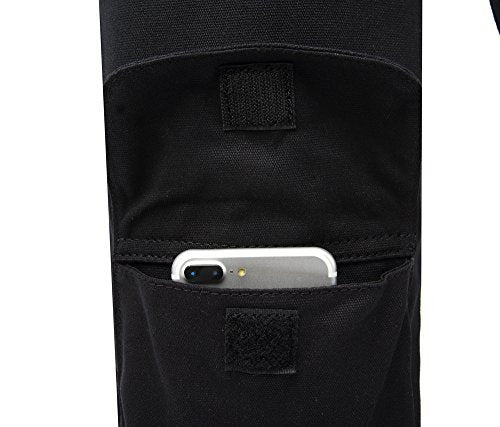 Elenture Yoga Mat Bag For Men & Women, Travel Yoga Gym Bag For 1/4'' 1/3'' Thick Exercise Yoga Mat, Full-Zip Yoga Mat Carrier Ba