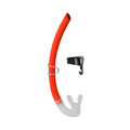 Silicone Snorkel for Diving,Diving Fishing and Underwater Hockey or Snorkeling (Orange)