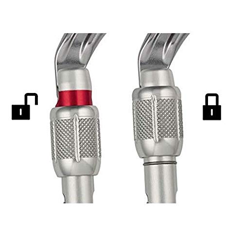 Petzl, Ok Carabiners, Black, Triact-Lock