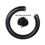 Ap Plus Ninja Warrior Rings - Set Of 2 Large Black Traverse Gymnastics Climbing, With Use On Obstacle Courses And Slack Lines, O