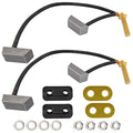 Leapgomax Golf Cart Motor Brushes Kit Fits Club Car Electric 1994-Up 36 & 48-Volt And Yamaha Electric G8 G9 G14 G16 Ge Electric 