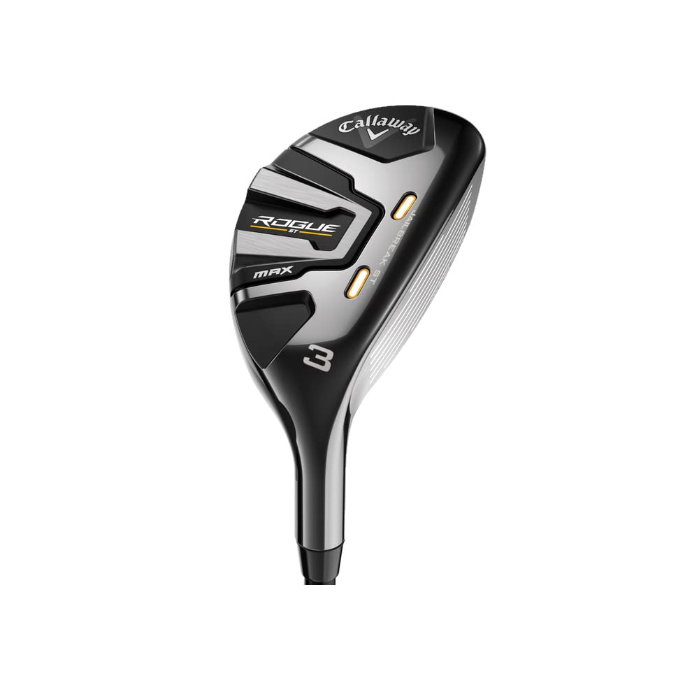 Callaway Golf 2022 Rogue St Max Hybrid (Right Hand, Graphite Shaft, Stiff Flex, 3 Hybrid)