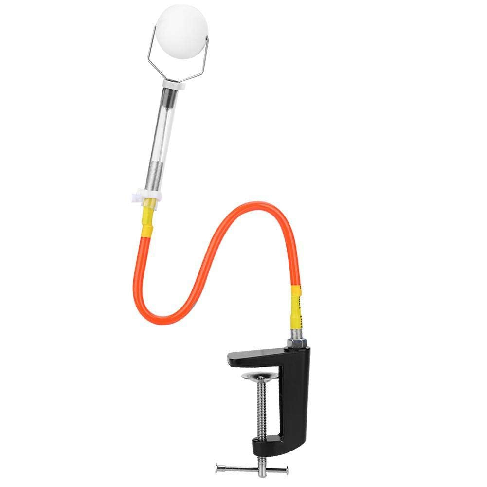 Vgeby Table Tennis Trainer, Professional Ping Pong Robot Machine Fixed Rapid Rebound Ping Pong Ball Clip For Training Table Tenn