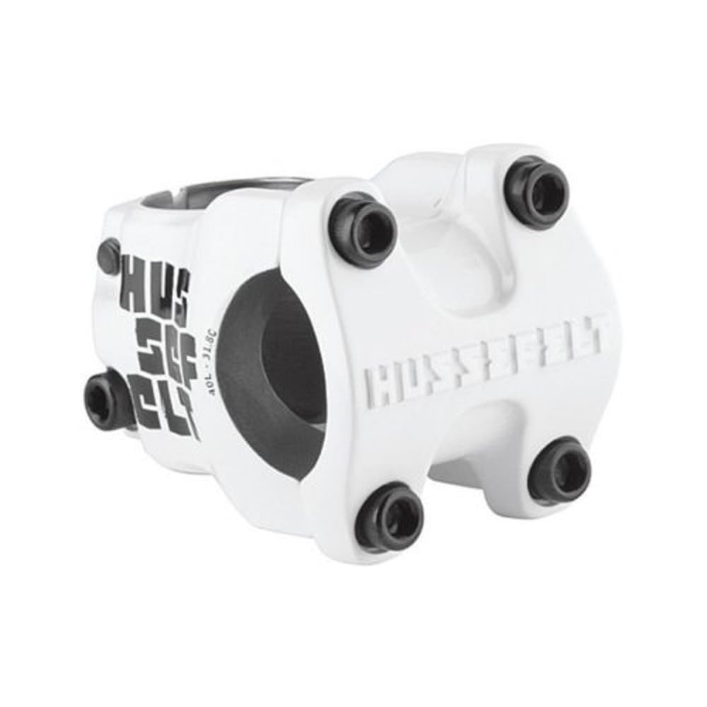 Truvativ Hussefelt Stem 60Mm Clamp 31.8Mm +/-0 Deg 1 1/8 In White Aluminum Mtb