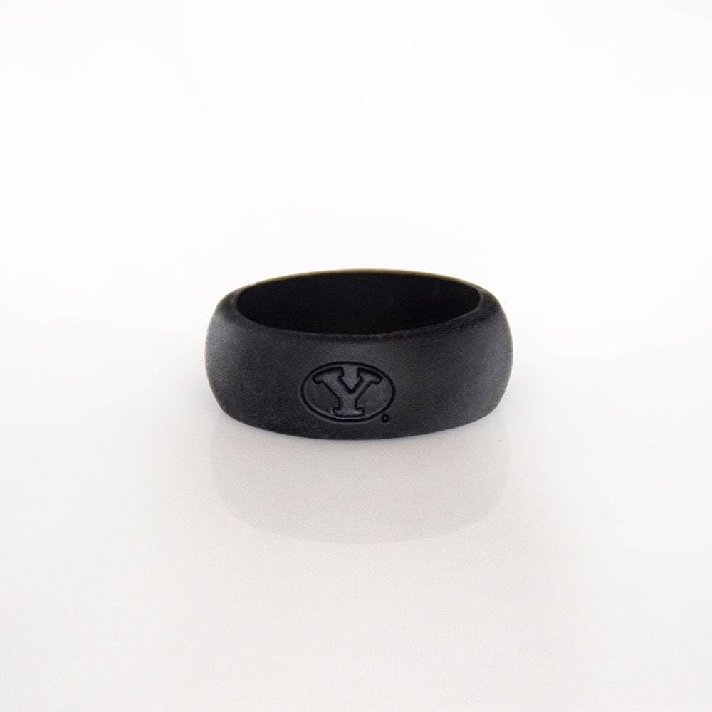 Fan Frenzy Byu Cougars Silicone Ring (Medium (Size 8))
