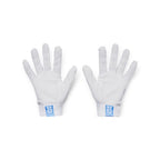 Under Armour Womens Radar Softball Gloves, (103) White/Carolina Blue/White, Large