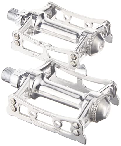 Mks Sylvan Track Pedal Silver, 9/16 Inch