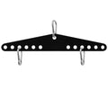 RIMLUFE Double to Single D Handle Cable Weight Workout Pulley System Adaptor Plate Spreader for LAT Pull Down Bar Rope Attachmen