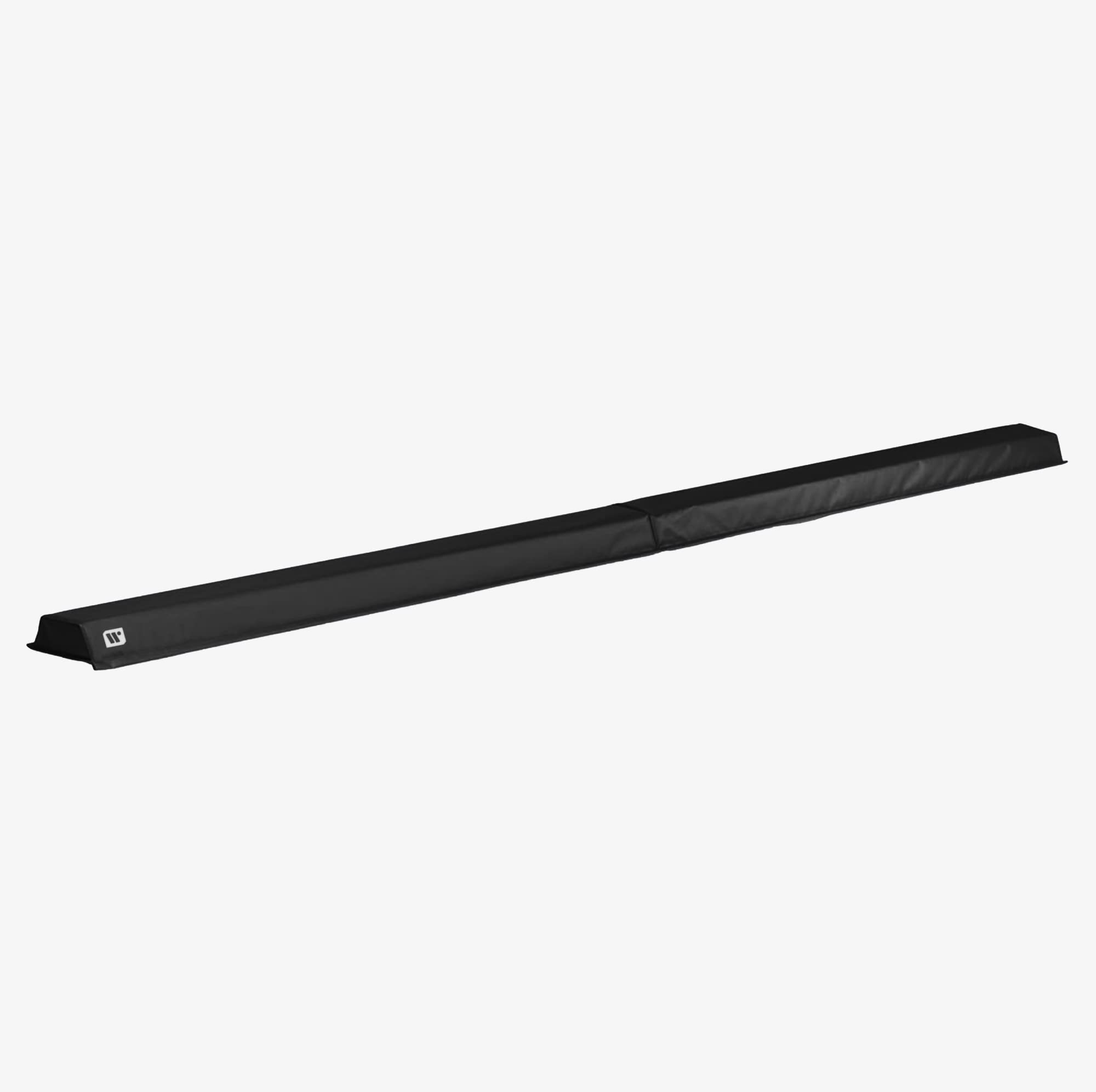 We Sell Mats 9 Ft Folding Foam Balance Beam Bar, Portable Gymnastics Equipment For Gymnast, Children Or Cheerleaders, Black