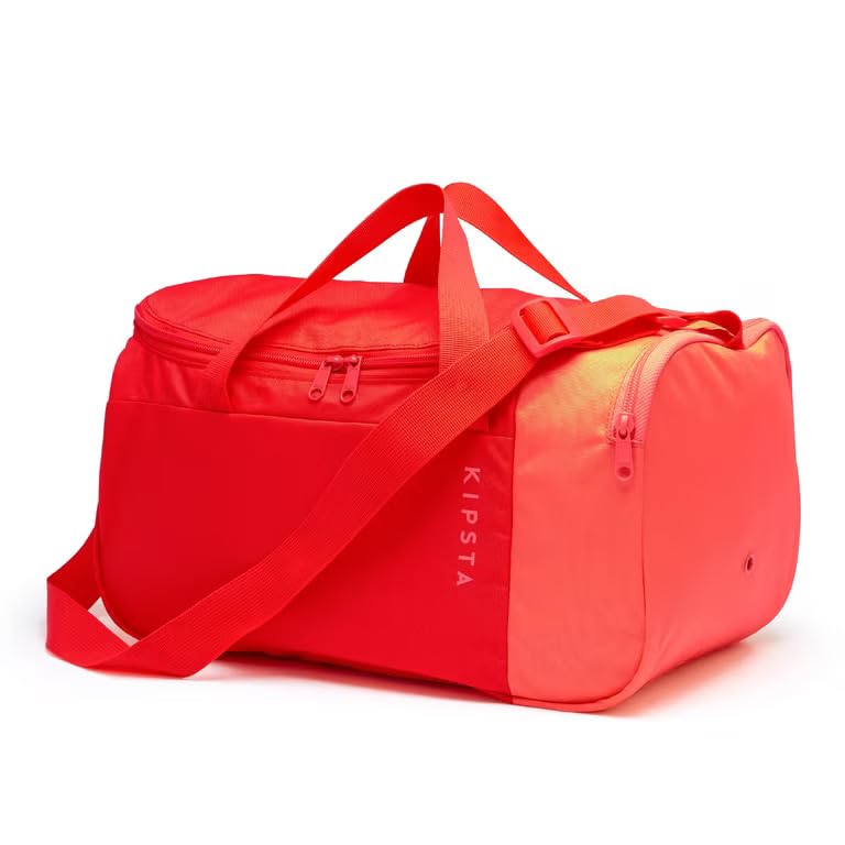 Unisex Football Sports/Gym Duffel Adjustable Shoulder Bag 20 L (Orange)