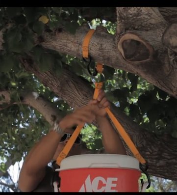 The Cool Hook - Orange - Best Cooler Hanger On The Market