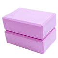 Yoga Blocks Eva Foam Exercise Bricks Provides Stability Balance And Support Improve Strength, Lightweight High Density Yoga Bric