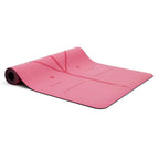 Liforme Travel Yoga Mat - Free Yoga Bag Included - Patented Alignment System, Warrior-Like Grip, Non-Slip, Eco-Friendly, Ultra-L