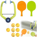 Toyshine Portable Indoor Hanging Table Tennis Adjustable Training Device Ping Pong Trainer With 6 Balls And 2 Tt Rackets