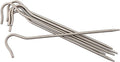 Vargo Titanium Shepherds Hook Stake (6-Pack)  Lightweight Tent Stakes  0.3 Ounces (8 Grams) Each  6.5L X 0.14D (165 X 3.5Mm)  Mo