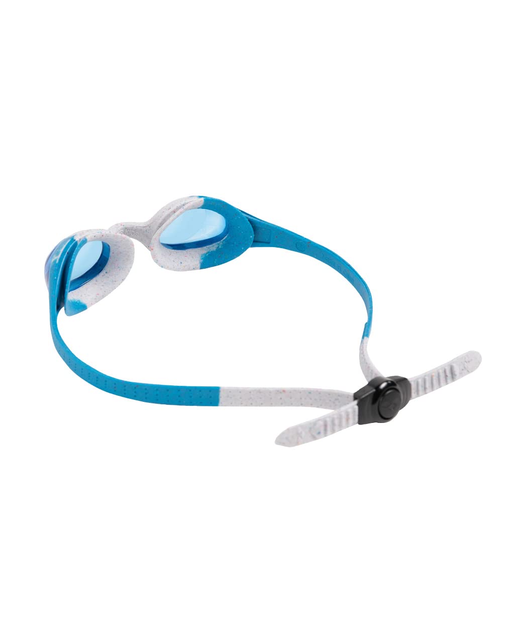 Arena Unisex Spider Kids Swim Goggles For Boys And Girls Non-Mirror Lens, Blue Gray Blue
