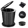 Triptips Upgrade Retractable Portable Toilet For Travel, Adjustable Height Camping Toilet For Adults Kids, Foldable Toilet For C