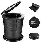 Triptips Upgrade Retractable Portable Toilet For Travel, Adjustable Height Camping Toilet For Adults Kids, Foldable Toilet For C