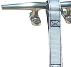 Airhead No-Slip Fender Straps, 2 Pack White, 8.5
