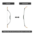 Af Archery Turkish Recurve Bow, 53 Traditional Horse Bow, Mounted Archery And Precision Shooting,Suitable For Entry Into Adults