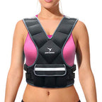 Empower Weighted Vest For Women - Workout Vest - Fixed 8Lbs Or Adjustable 10-12-14-16Lbs - Adds Resistance To Strength Training,