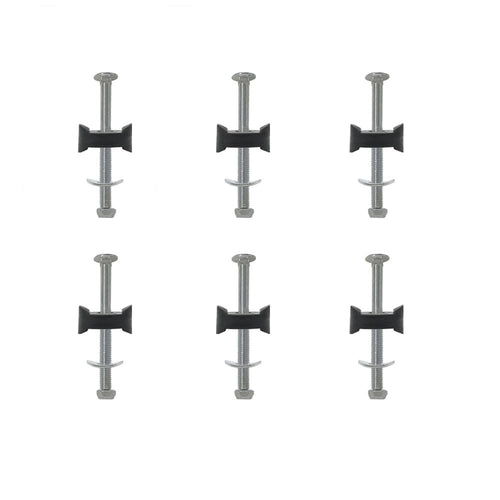 6 Pack 6Mm X 83Mm Trampoline Screws Steel Trampoline Screws Long Screw Trampoline Replacement Parts Trampoline Accessories Enhan