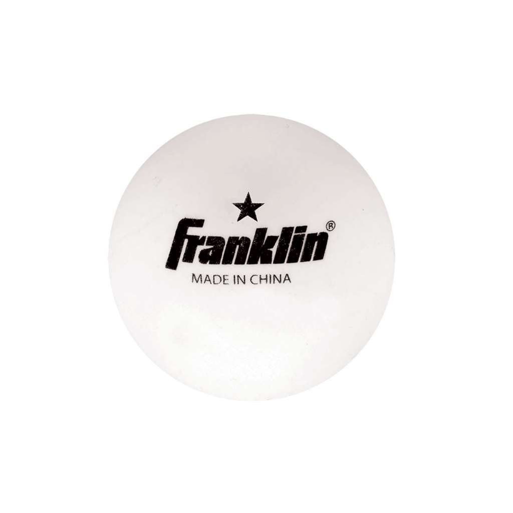 Franklin Sports Ping Pong Balls - Bulk Pack Of Official Size + Weight 40Mm Table Tennis Balls - White + Orange - One Star Profes