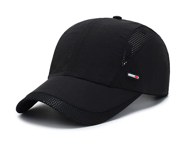 Alexvyan Breathable Net Men Sun Visor Cap Baseball Adjustable Sport Summer For Golf Tennis Cricket Cycling Running Gym  Sun Uv