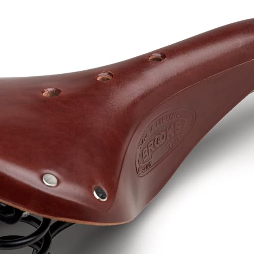 Brooks Saddles Men'S Flyer Bike Saddle, Antique Brown/Black Steel