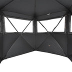 Vevor Hunting Blind, 6-7 Person Ground Blinds With Carrying Bag, Portable Camouflage Tent, Reinforced Durable Concealed Shelter