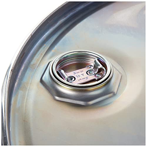 Vogelzang Us Dr55 55 Gallon Drum For Barrel Camp Stove Kit, Gray , Small