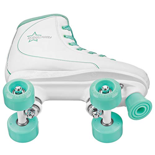 Roller Derby Roller Star 600 Women'S Roller Skates - White/Mint - Size 08