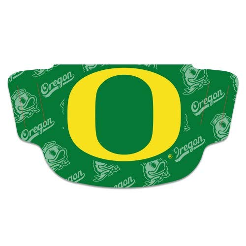 Wincraft Ncaa Oregon Ducks Unisex Fan Gear Face Mask, Team Colors, One Size