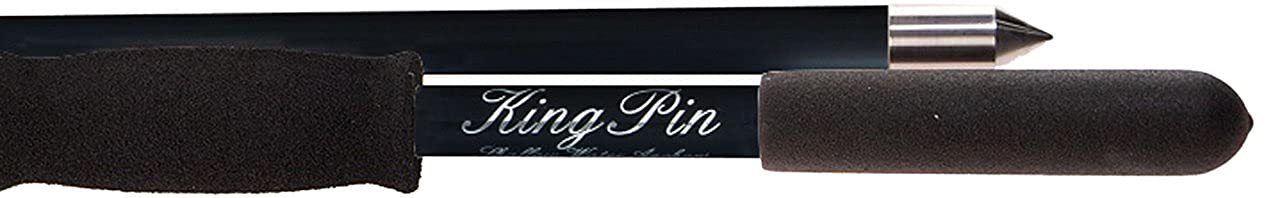 Panther Marine Kpp802B King Pin Anchor Pole - 2 Piece, 8' - Black