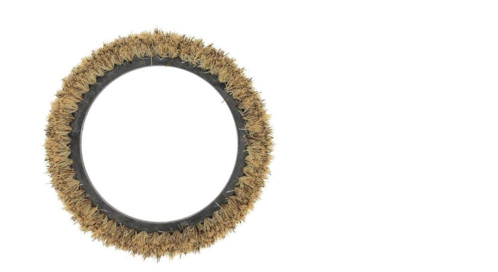Oreck - 237.048 Commercial 237048 Natural Fiber Union Mix Polishing And Light Scrubbing Orbiter Brush, 12'' Diameter, For Orb550