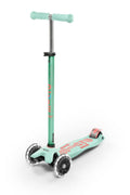 Micro Kickboard - Maxi Deluxe LED 3-Wheeled, Lean-to-Steer, Swiss-Designed Micro Scooter for Kids with LED Light-up Wheels, Ages
