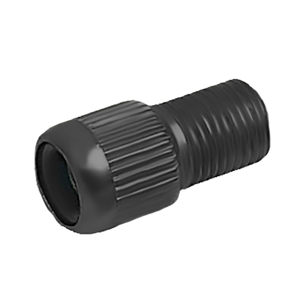 ZEFAL Brass Pump Valve Adaptor, Black, Presta Valve to Schrader Valve, Pack of 10